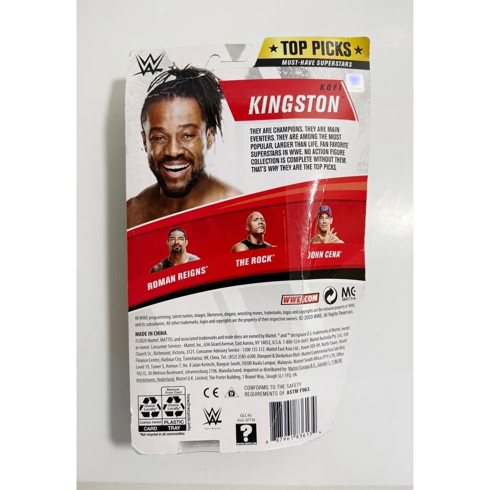 WWE Wrestling KOFI Kingston 7